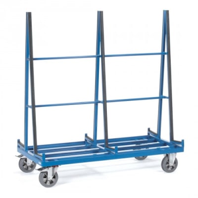 Glaswagen / Plattenwagen - beidseitige Anlage - Tragkraft 1200 kg Glaswagen / Plattenwagen - beidseitige Anlage - Tragkraft 1200 kg