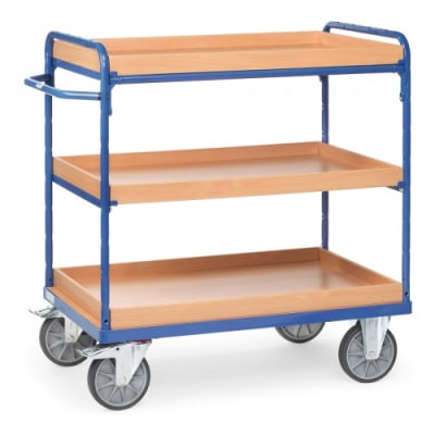 Etagenwagen mit 3 Kästen - Tragkraft 500 / 600 kg Etagenwagen mit 3 Kästen - Tragkraft 500 / 600 kg