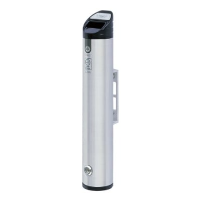 Runder Wand-Aschenbecher - Inhalt 1,9 Liter