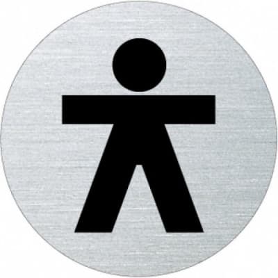 Piktogramm - Herren (rund, Motiv 4)
