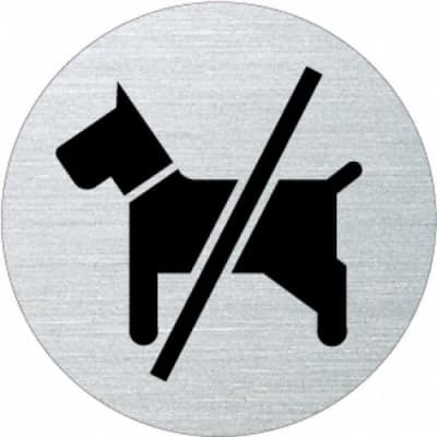Piktogramm - Hunde verboten (rund) Piktogramm - Hunde verboten (rund)