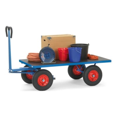 Handpritschenwagen mit Plattform - Tragkraft 700 / 1000 / 1250 kg Handpritschenwagen mit Plattform - Tragkraft 700 / 1000 / 1250 kg