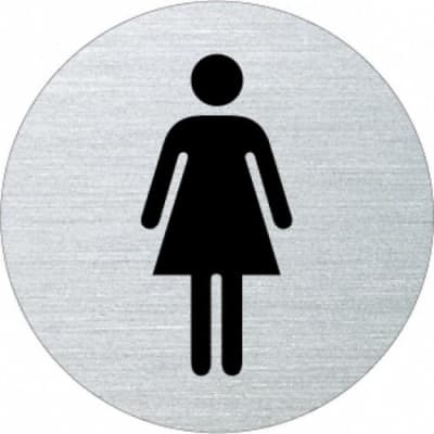 Piktogramm - Damen (rund)
