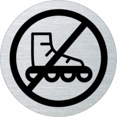 Piktogramm - Rollerskates verboten Piktogramm - Rollerskates verboten
