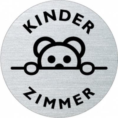 Textschild+Symbol - Kinderzimmer Textschild+Symbol - Kinderzimmer