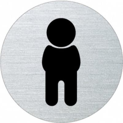 Piktogramm - Herren (rund, Motiv 5) Piktogramm - Herren (rund, Motiv 5)