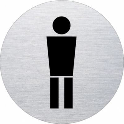 Piktogramm - Herren (rund, Motiv 3)