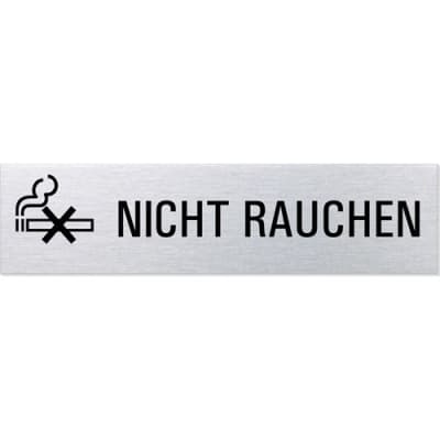 Piktogramm/Textschild - Nicht rauchen 