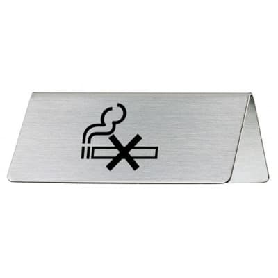 Tischschild - Rauchen verboten (Motiv 2) Tischschild - Rauchen verboten (Motiv 2)