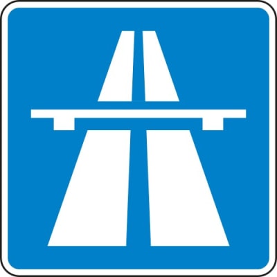 VZ 330.1 Autobahn Hinweisschild VZ 330.1 Autobahn Hinweisschild