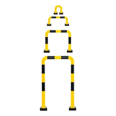 Rammschutzbügel WACHTWERK X® SWING aus Stahl Rammschutzbügel WACHTWERK X® SWING aus Stahl