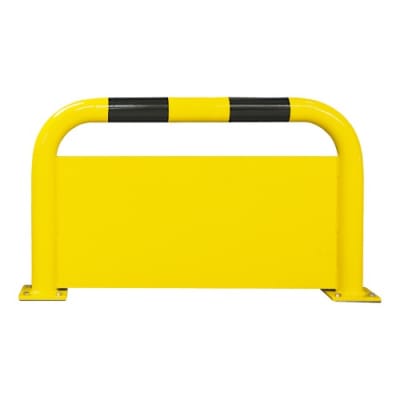 Rammschutzbügel WACHTWERK X® aus Stahl mit Unterfahrschutz Rammschutzbügel WACHTWERK X® aus Stahl mit Unterfahrschutz