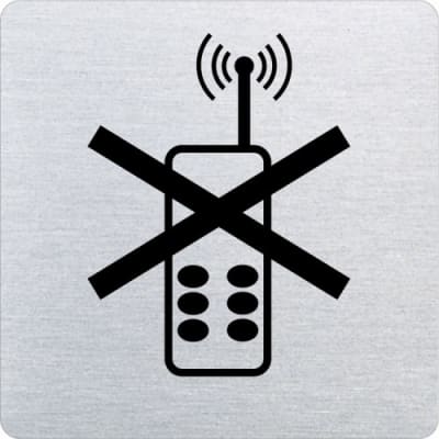 Piktogramm - Handys verboten (ecken abgerundet) Piktogramm - Handys verboten (ecken abgerundet)