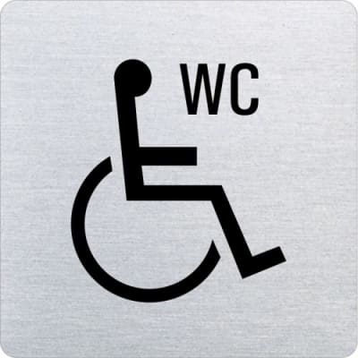Piktogramm - WC behindertengerecht (ecken abgerundet) Piktogramm - WC behindertengerecht (ecken abgerundet)