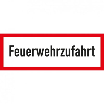 VZ 2445 Feuerwehrzufahrt VZ 2445 Feuerwehrzufahrt