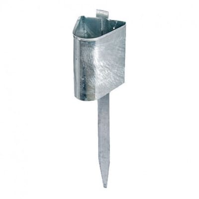 Metalleinschlagsockel mit T-Eisen Metalleinschlagsockel mit T-Eisen