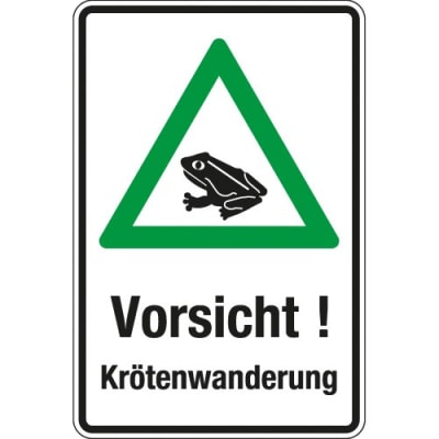 Vorsicht! Krötenwanderung Vorsicht! Krötenwanderung