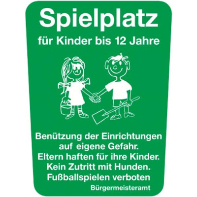 Spielplatz für Kinder bis 12 Jahre