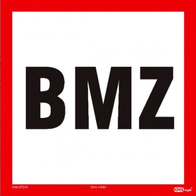 BMZ nach DIN 4066 BMZ nach DIN 4066