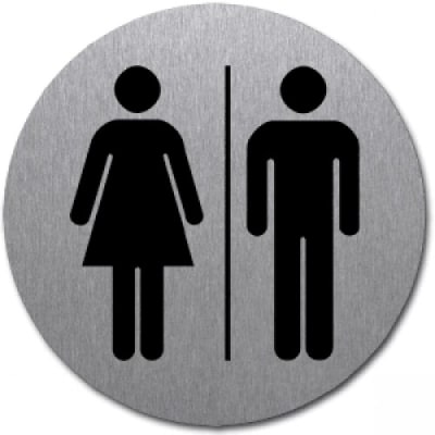 Piktogramm - Damen / Herren (rund) Piktogramm - Damen / Herren (rund)