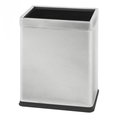 Doppelwandiger Papierkorb, rechteckig - Inhalt 10 Liter