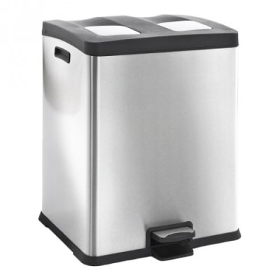 Recycling Tritt-Mülleimer REJOICE RECYCLING BIN, EKO - Inhalt 2x 30 Liter Recycling Tritt-Mülleimer REJOICE RECYCLING BIN, EKO - Inhalt 2x 30 Liter