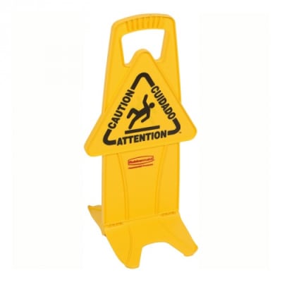 Warnaufsteller Rubbermaid - Achtung Rutschgefahr Warnaufsteller Rubbermaid - Achtung Rutschgefahr