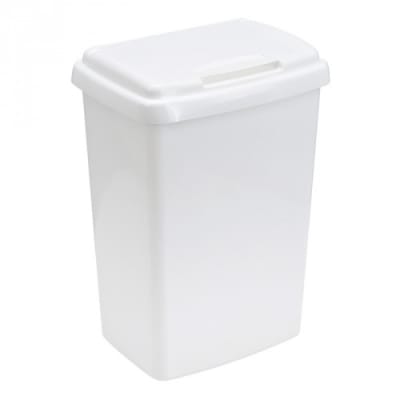 Abfallbehälter TOP FIX mit Flachdeckel - Inhalt 25 / 50 Liter