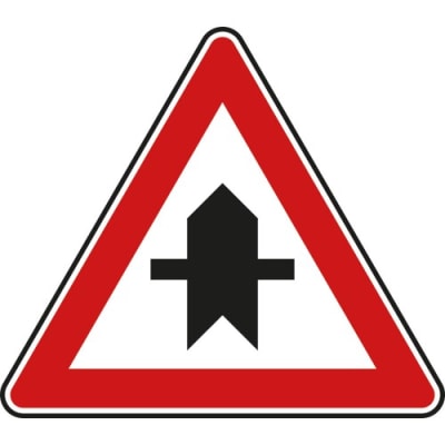 VZ 301 - Vorfahrt Verkehrsschild VZ 301 - Vorfahrt Verkehrsschild