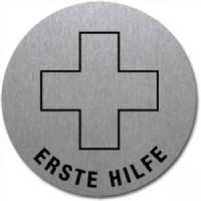 Textschild + Symbol - Erste Hilfe Textschild + Symbol - Erste Hilfe