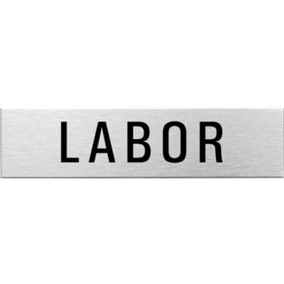 Textschild - Labor (eckig) Textschild - Labor (eckig)