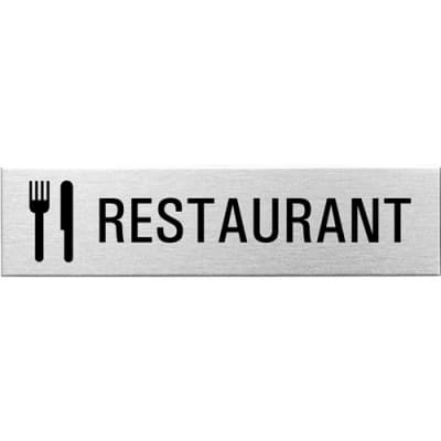 Textschild+Symbol - Restaurant Textschild+Symbol - Restaurant