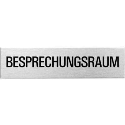 Textschild - Besprechungsraum (eckig) Textschild - Besprechungsraum (eckig)