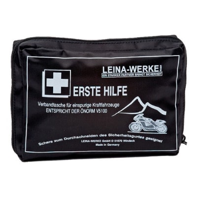 Verbandtasche für einspurige Kraftfahrzeuge - ÖNORM V 5100
