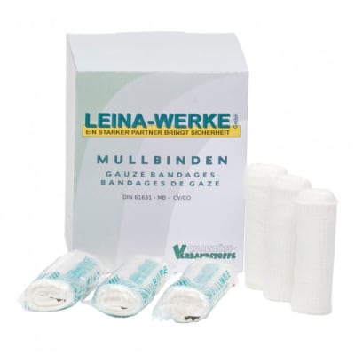 Mullbinden nach DIN 61631-MB-CV/CO Mullbinden nach DIN 61631-MB-CV/CO
