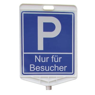 Schilderaufsätze Parkplatz - Viereckiges Schild Schilderaufsätze Parkplatz - Viereckiges Schild