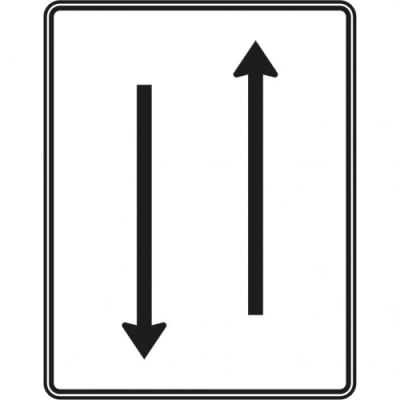 Fahrstreifentafel VZ 522-30 Fahrstreifentafel VZ 522-30