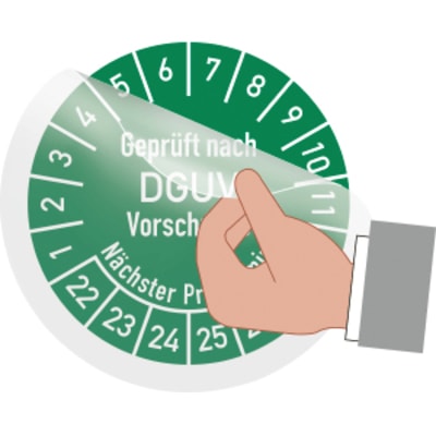 10x Schutzlaminat für Prüfplaketten, ø 15 mm 10x Schutzlaminat für Prüfplaketten, ø 15 mm