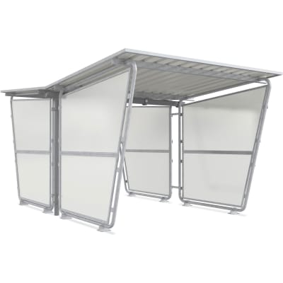 Überdachung Modell Siegen, S 27 (doppelseitig) - Baukastensystem
