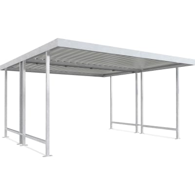 Überdachung Modell Leipzig, L 44 (doppelseitig) - Baukastensystem Überdachung Modell Leipzig, L 44 (doppelseitig) - Baukastensystem