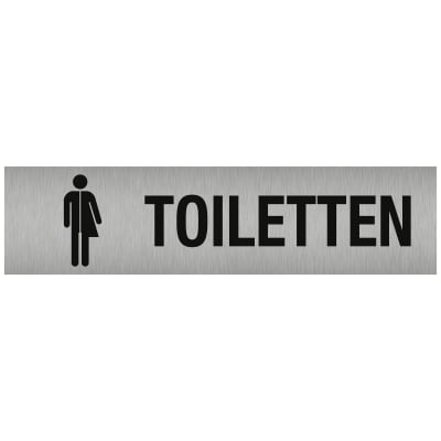WC Unisex/Divers aus Edelstahl, eckig WC Unisex/Divers aus Edelstahl, eckig