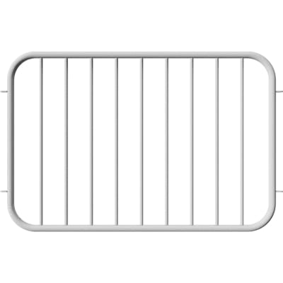 Schutzgitterzaun BASIC aus Stahl Schutzgitterzaun BASIC aus Stahl