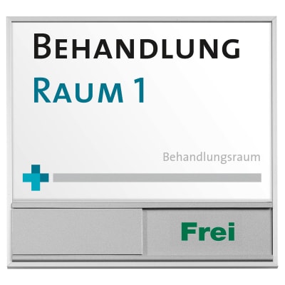 MADRID Türschild mit frei/belegt Anzeige MADRID Türschild mit frei/belegt Anzeige