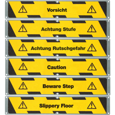 m2-Antirutschplatte mit Text in deutsch oder englisch m2-Antirutschplatte mit Text in deutsch oder englisch
