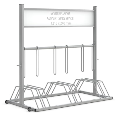 Werbe-Fahrradständer SECURITY STATION