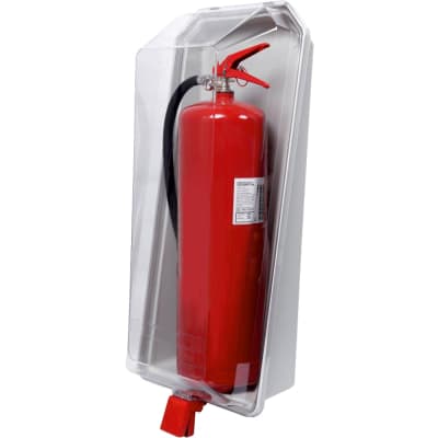 Feuerlöscher-Schutzhaube STABIL | für 6 - 12 kg Feuerlöscher