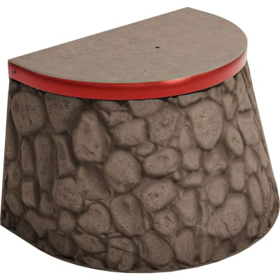 PKW-Anfahrschutz aus Beton | 700 x 1000 x 600 mm | Natursteinoptik in beigegrau mit Reflexfolie PKW-Anfahrschutz aus Beton | 700 x 1000 x 600 mm | Natursteinoptik in beigegrau mit Reflexfolie