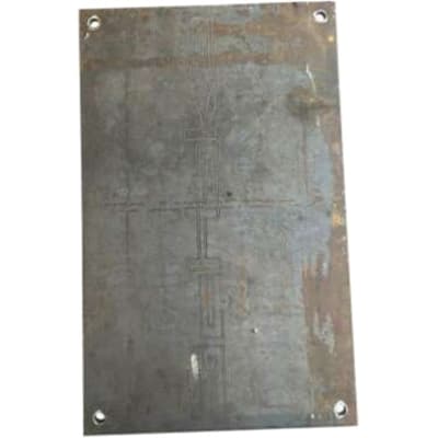 Überfahrplatte aus Gütestahl | 20 mm stark Überfahrplatte aus Gütestahl | 20 mm stark