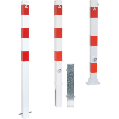 WACHTWERK X® Feuerwehrpfosten mit 3 Reflexionsstreifen WACHTWERK X® Feuerwehrpfosten mit 3 Reflexionsstreifen