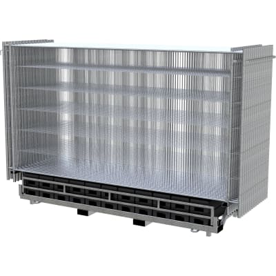 30er Bauzaun Komplett-SET - PROFI PLUS - WACHTWERK X® inkl. Verbindungsschellen 30er Bauzaun Komplett-SET - PROFI PLUS - WACHTWERK X® inkl. Verbindungsschellen